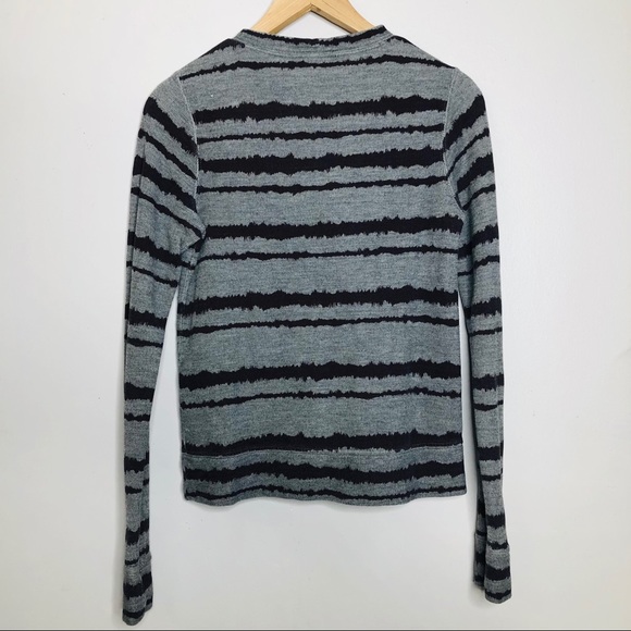 ALC striped grey crew neck sweater - Picture 6 of 8